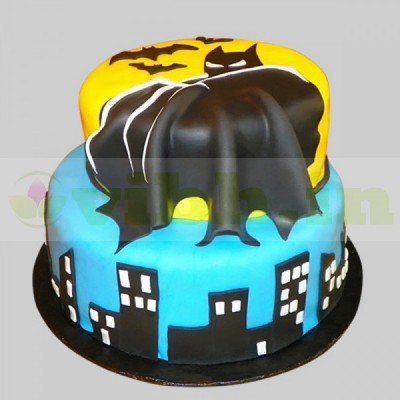 Batman Fondant Cake For Kids