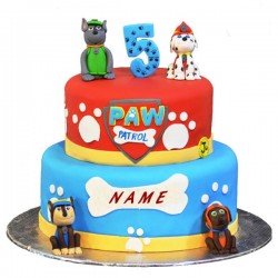 2 Tier Paw Patrol Designer Cake	