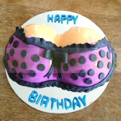 Boobs Customized Fondant Cake