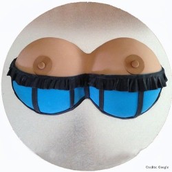 Naked Boobs Adult Cake	