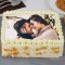 Butter Scotch Rectangle Photo Cake