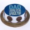 Loving Dad Pineapple Round Photo Cake