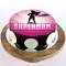 Supermom Chocolate Round Photo Cake