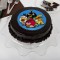 Angry Birds Chocolate Round Photo Cake