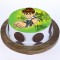 Ben 10 Pineapple Round Photo Cake