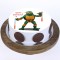 Michaelangelo Pineapple Round Photo Cake