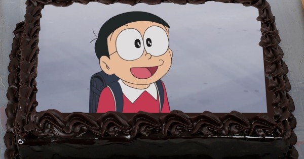 Nobita Chocolate Rectangle Photo Cake : Delivery in Delhi and NCRCake  Express