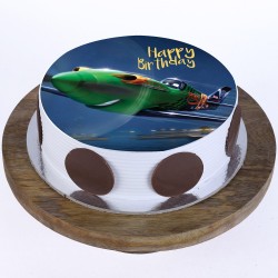 Ripslinger Pineapple Round Photo Cake