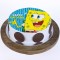Spongebob Pineapple Round Photo Cake
