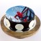 The Spiderman Chocolate Round Photo Cake