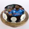 Bhuvneshwar Kumar Chocolate Round Photo Cake