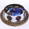 Hardik Pandya Pineapple Round Photo Cake