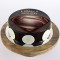Superman Logo Chocolate Round Photo Cake