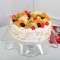 Creamy Vanilla Fruit Cake