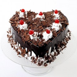 Flakey Hearts Black Forest Cake 
